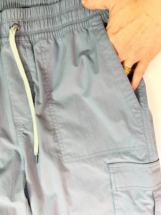 Vuori Women's Size M Blue-Grey Birch Joggers - Picture 3 of 10